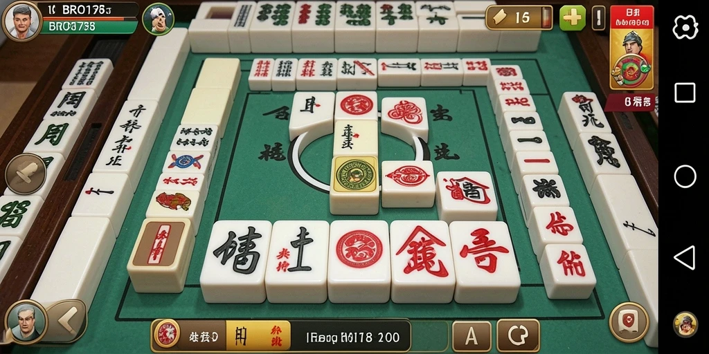 Tampilan menarik gameplay Mahjong BRO178 dengan grafik yang memukau.