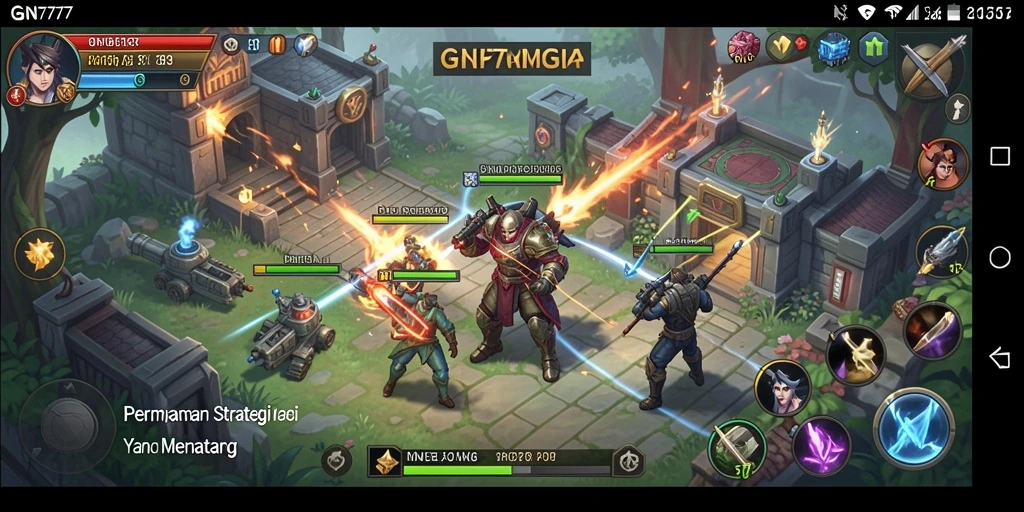 Tampilan gameplay strategis dalam GN777 yang menarik perhatian.