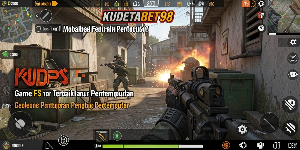 Tangkapan layar menampilkan aksi mendebarkan dalam game FPS.