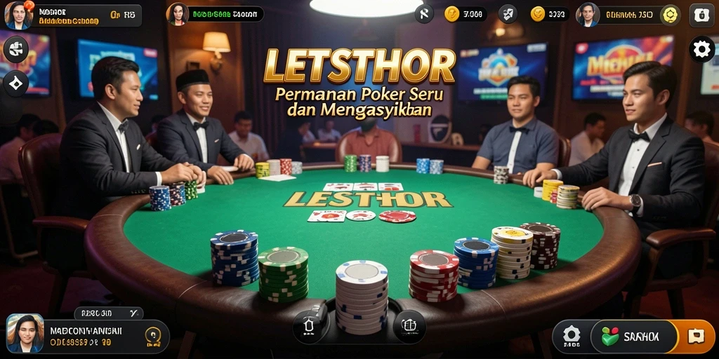 Tampilan gameplay LETSTHOR yang mendebarkan dan penuh strategi.