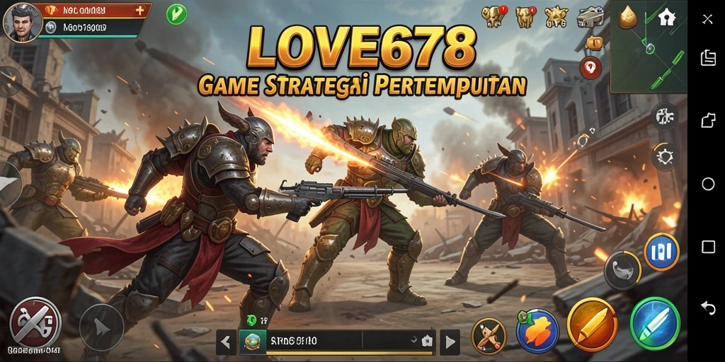Gambaran seru dari gameplay SLG yang mendebarkan.