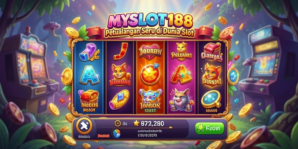 Tampilan gameplay MYSLOT188 yang menakjubkan dalam petualangan seru.