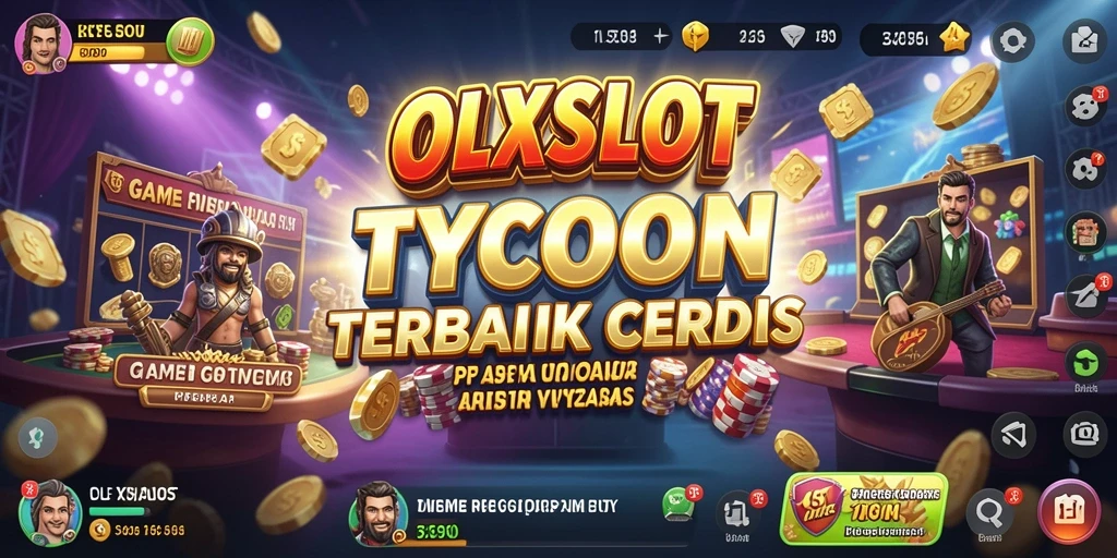 Tangkapan layar gameplay OLXSLOT yang menampilkan strategi bisnis yang menarik.